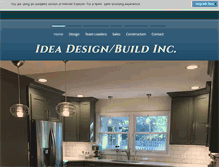 Tablet Screenshot of idea-design.com